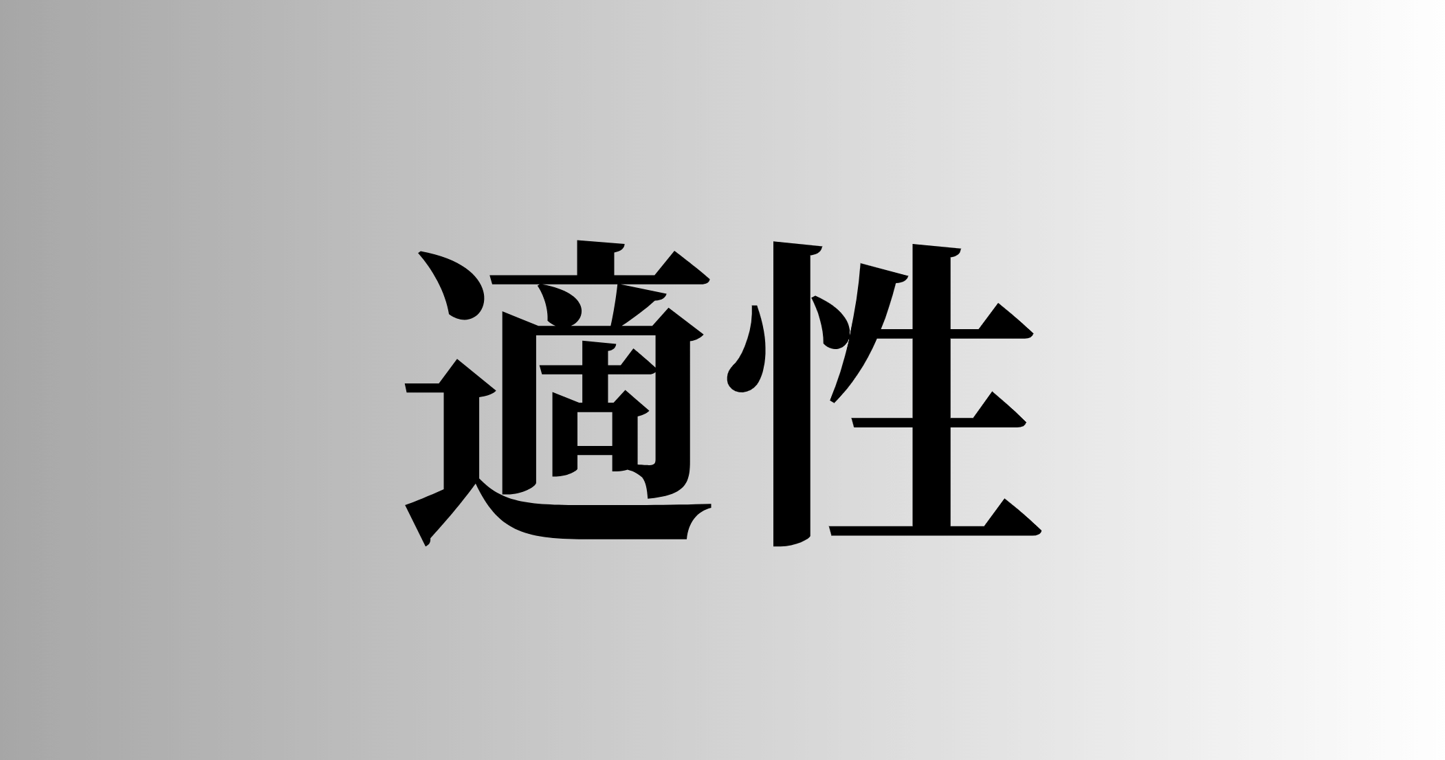 適性